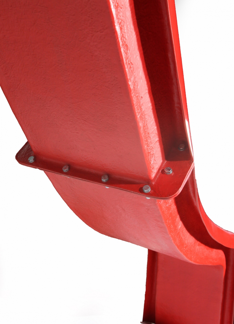 Modulrutschbahn aus GFK nach EN1176