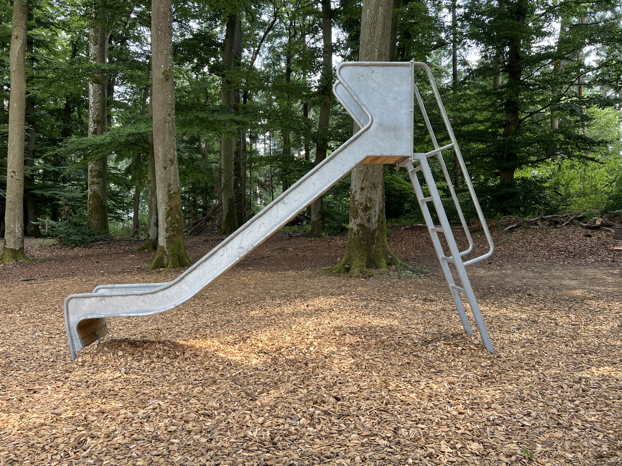 Leiteraufstieg aus Edelstahl für Neospiel®-Rutschen