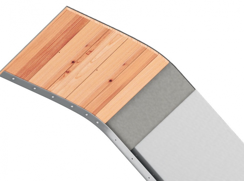 Extra breite gedämmte Edelstahlrutschbahn, TÜV-geprüft