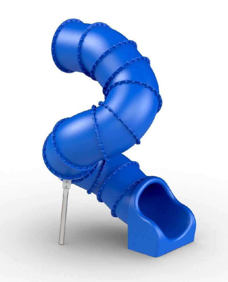 Spiralförmige Röhrenrutsche, TÜV-geprüft