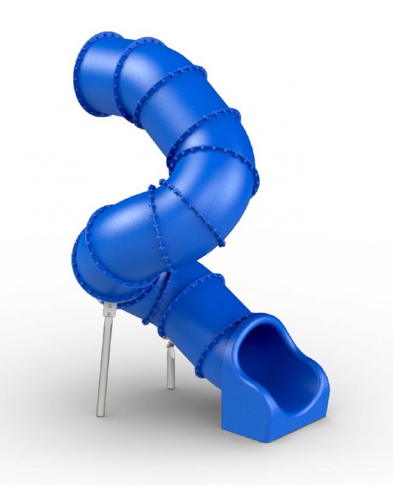 Spiralförmige Röhrenrutsche, TÜV-geprüft