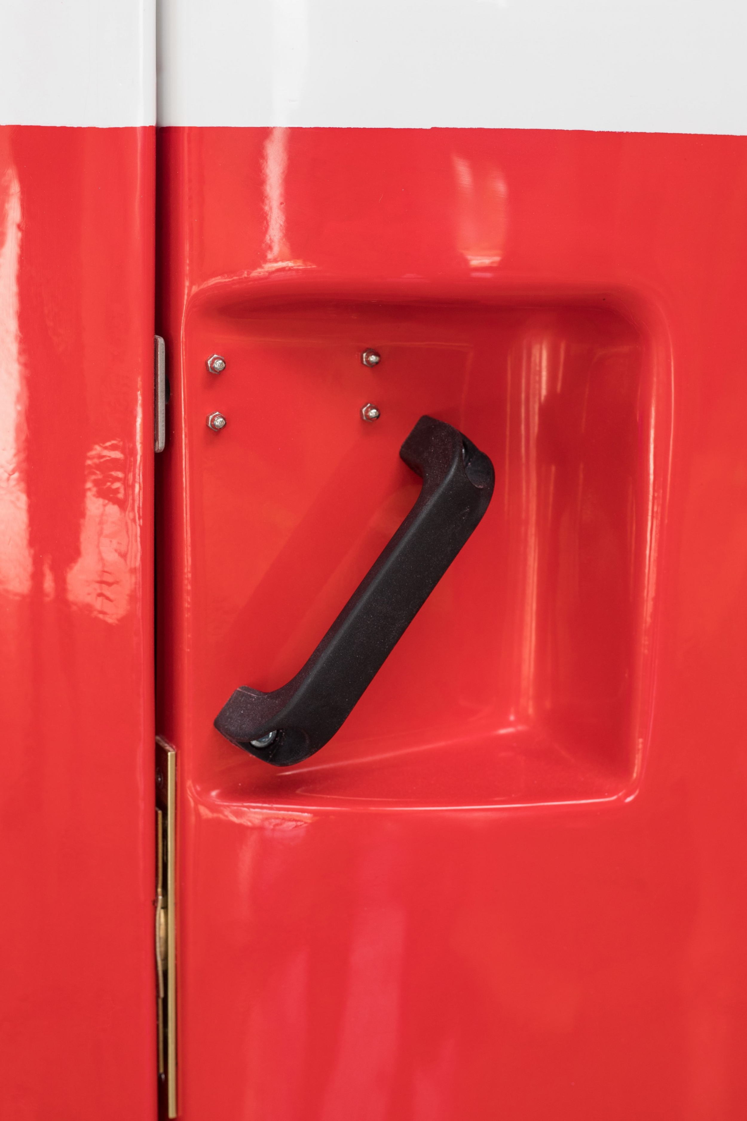 Umkleidekabine im Leuchtturm-Design