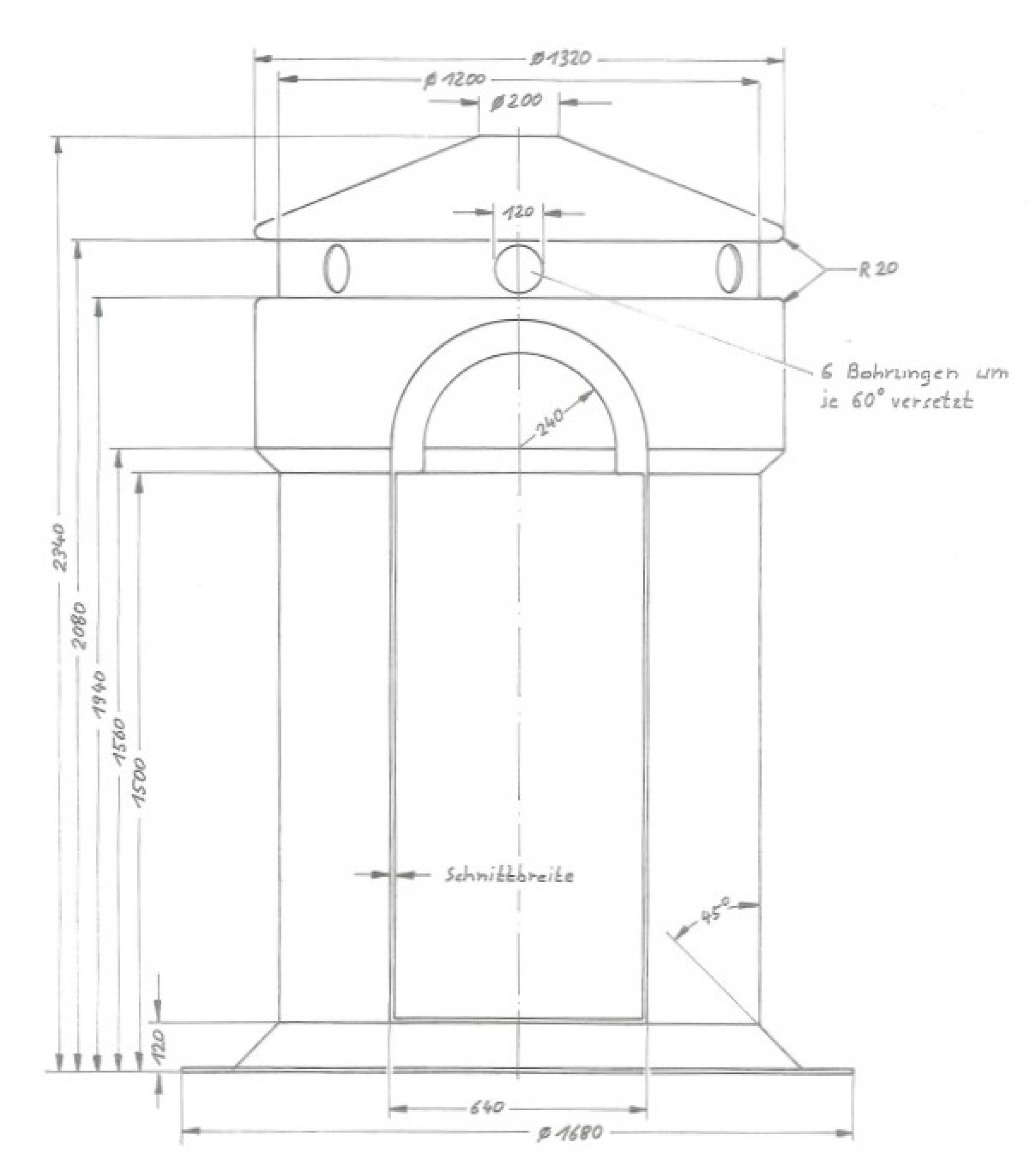 Umkleidekabine im Leuchtturm-Design