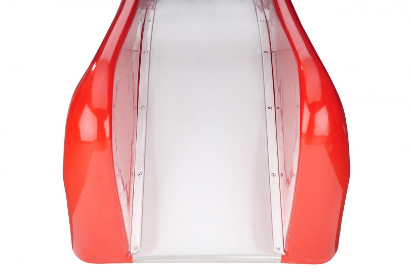 Wellenrutschbahn mit Edelstahlbelag, TÜV-geprüft